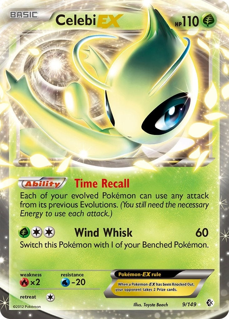 Image for Celebi EX (9/149) (BCR) - Pokemon