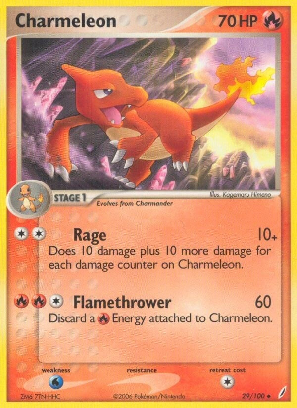 Image for Charmeleon (29/100) (CG) - Pokemon