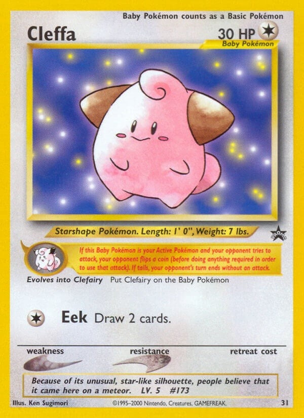 Image for Cleffa (31/53) (PR) - Pokemon