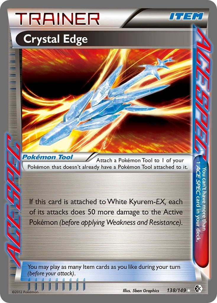 Image for Crystal Edge (138/149) (BCR) - Pokemon
