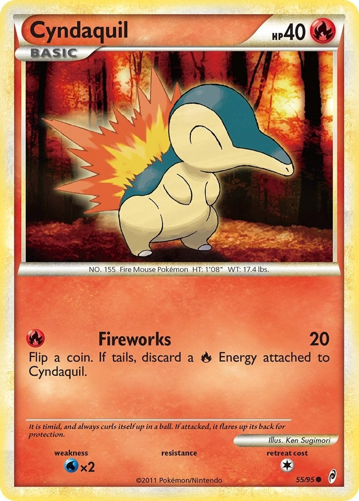 Image for Cyndaquil (55/95) (CL) - Pokemon