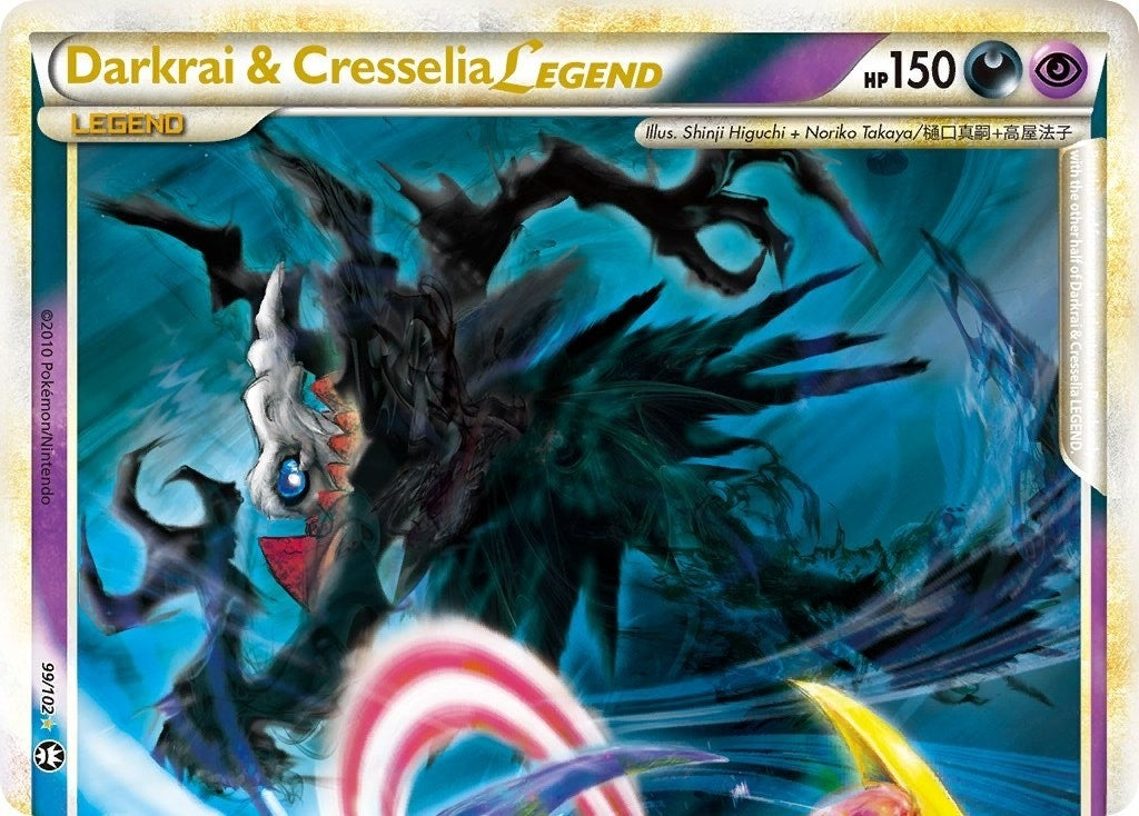 Image for Darkrai & Cresselia Legend (Top) (99/102) (TM) - Pokemon