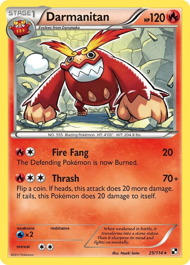 Image for Darmanitan (25/114) (BLW) - Pokemon