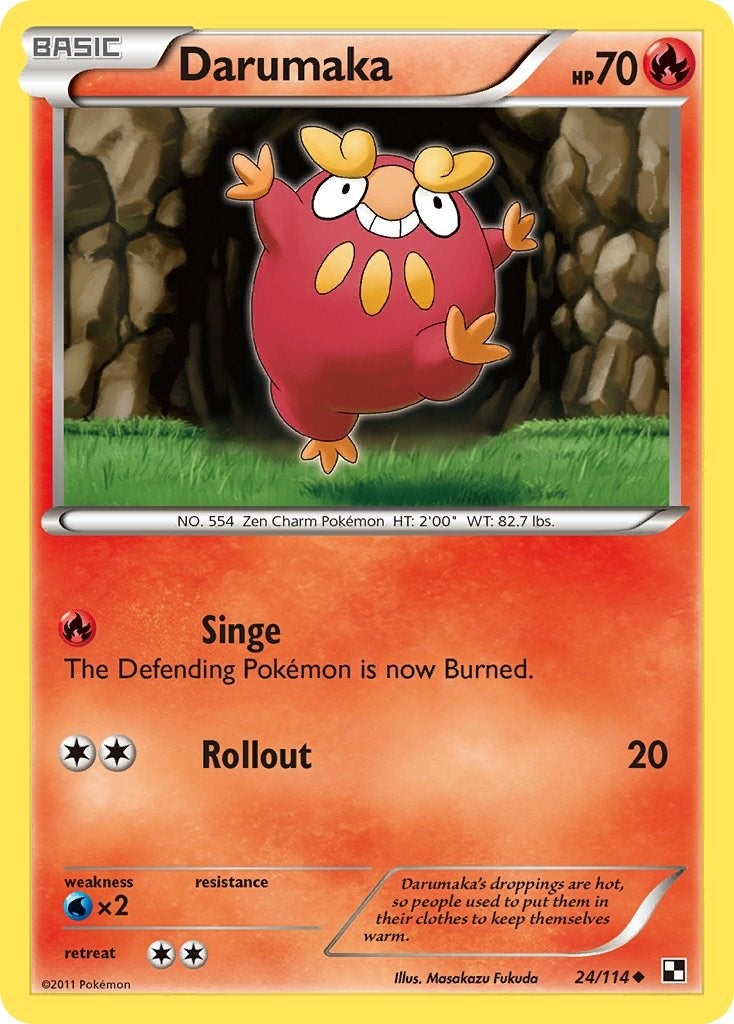 Image for Darumaka (24) (24/114) (BLW) - Pokemon