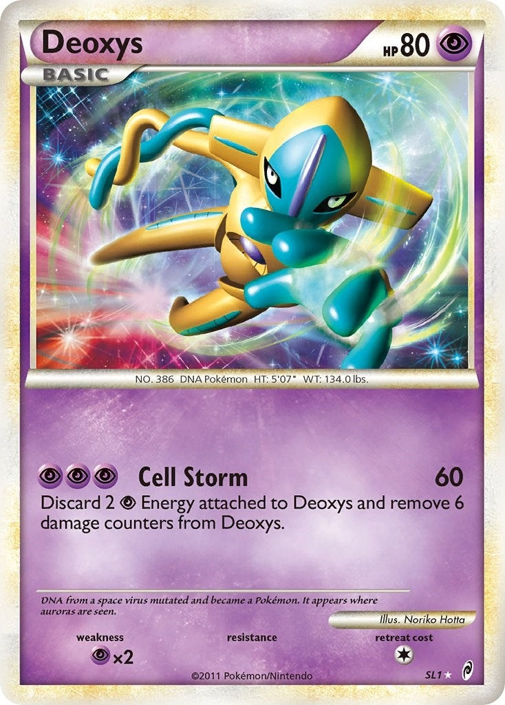Image for Deoxys (Shiny) (SL1) (CL) - Pokemon