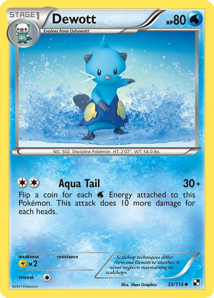 Image for Dewott (30) (30/114) (BLW) - Pokemon