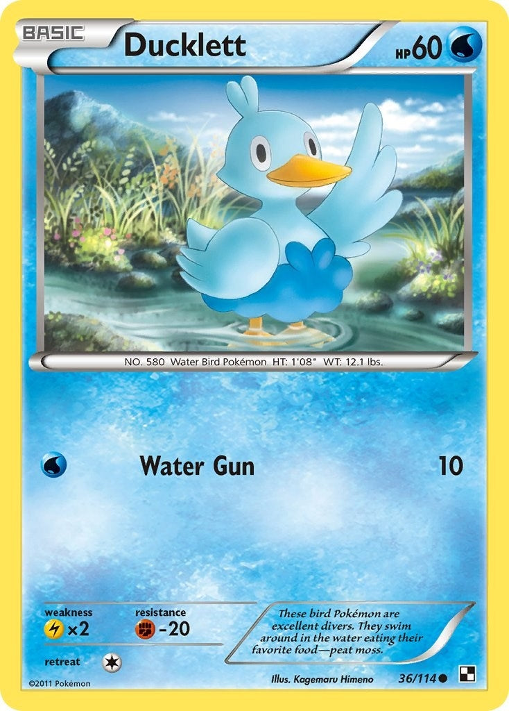Image for Ducklett (36/114) (BLW) - Pokemon
