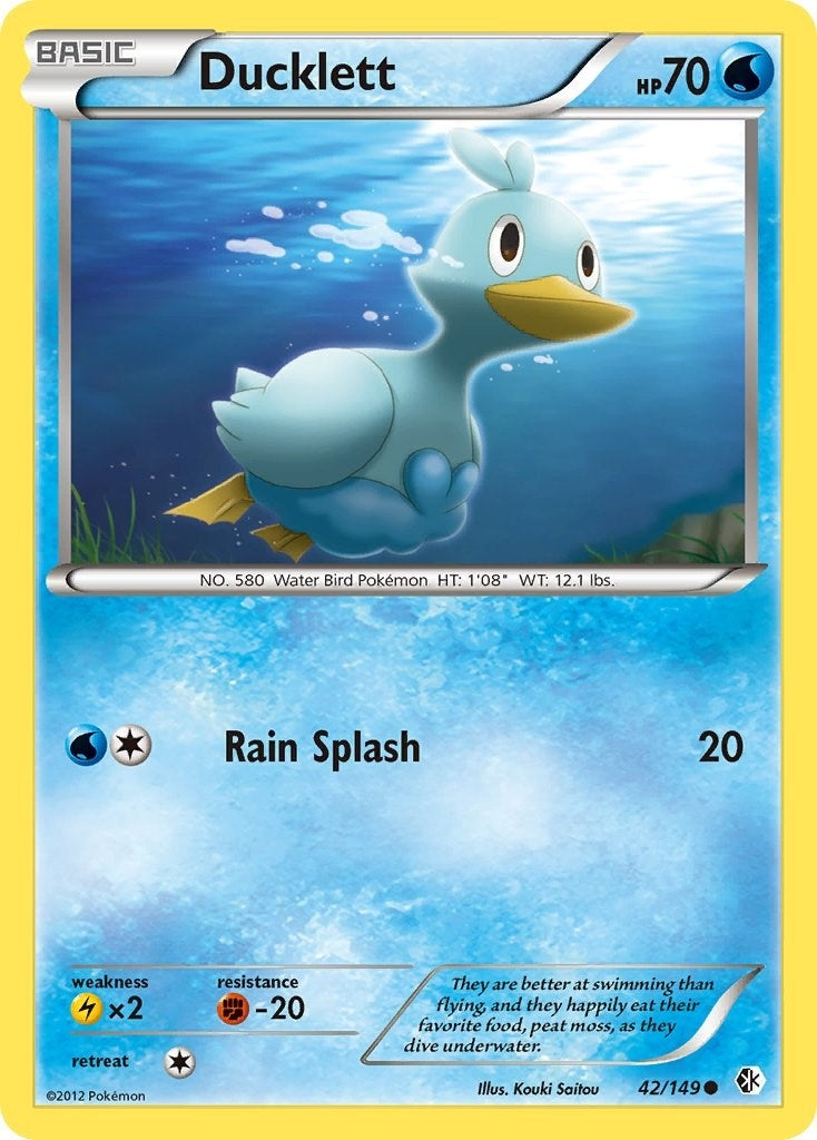 Image for Ducklett (42/149) (BCR) - Pokemon