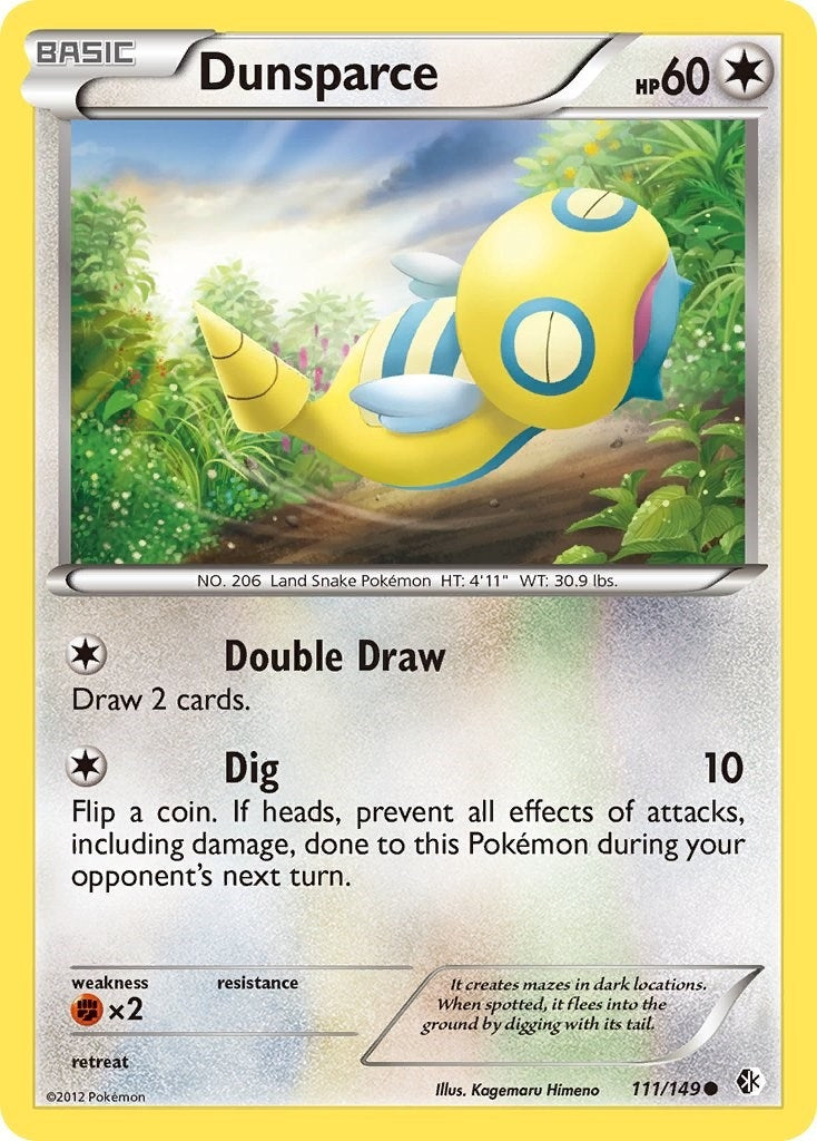 Image for Dunsparce (111/149) (BCR) - Pokemon
