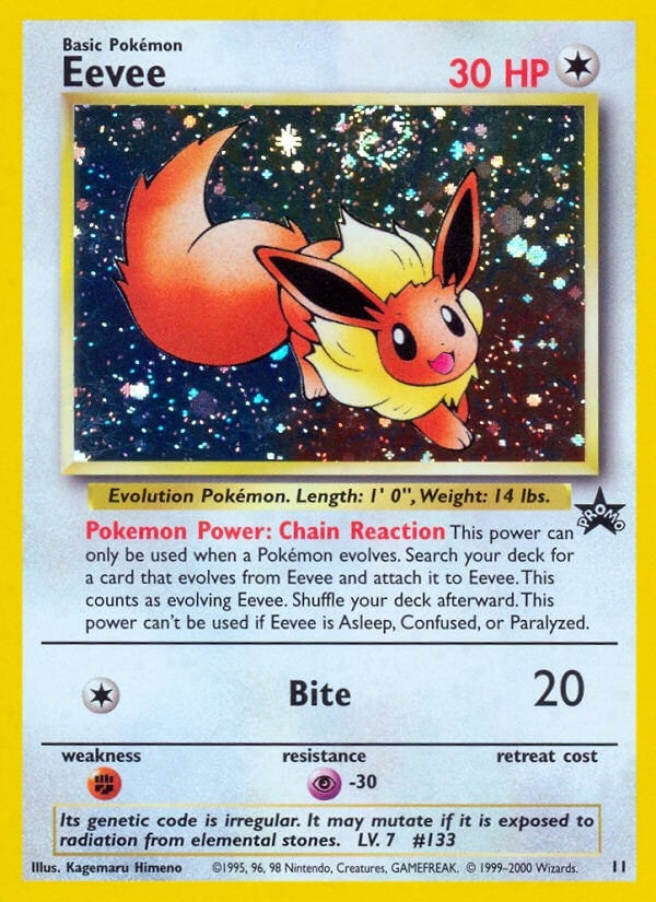 Image for Eevee (11/53) (PR) - Pokemon