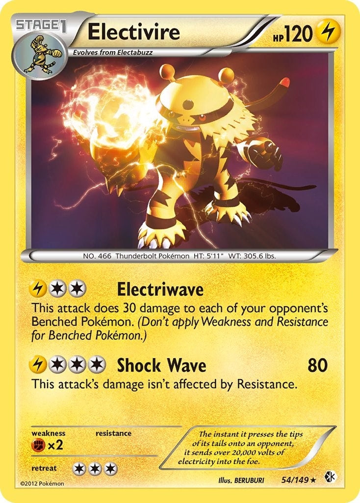 Image for Electivire (54/149) (BCR) - Pokemon