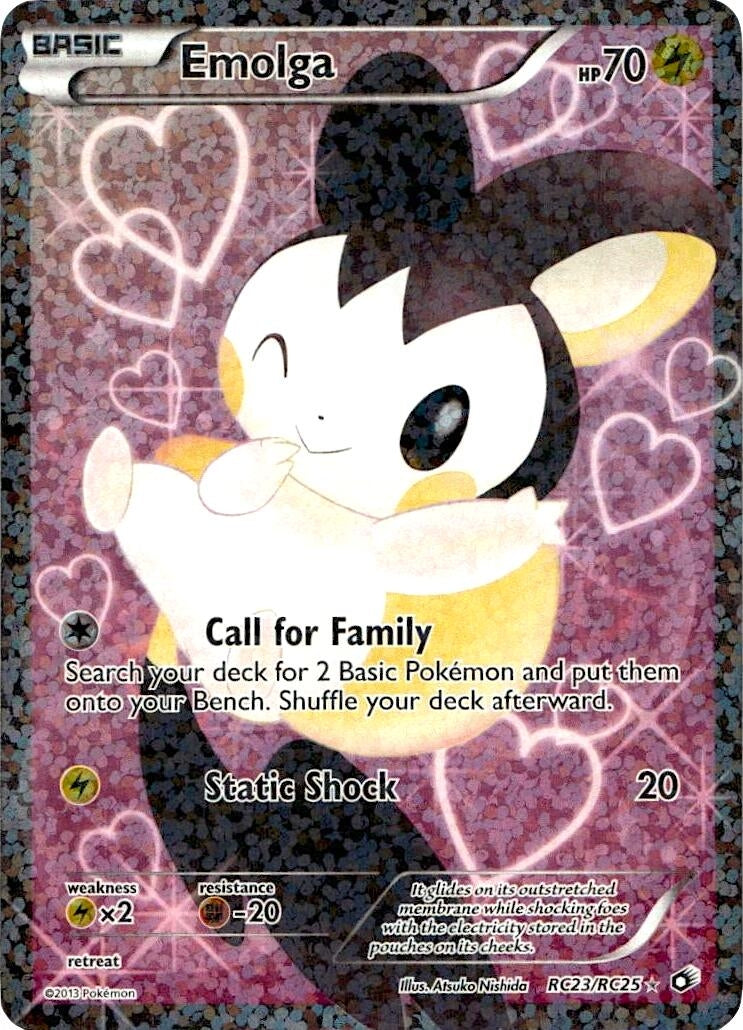 Image for Emolga (Full Art) (RC23/RC25) (LTR) - Pokemon