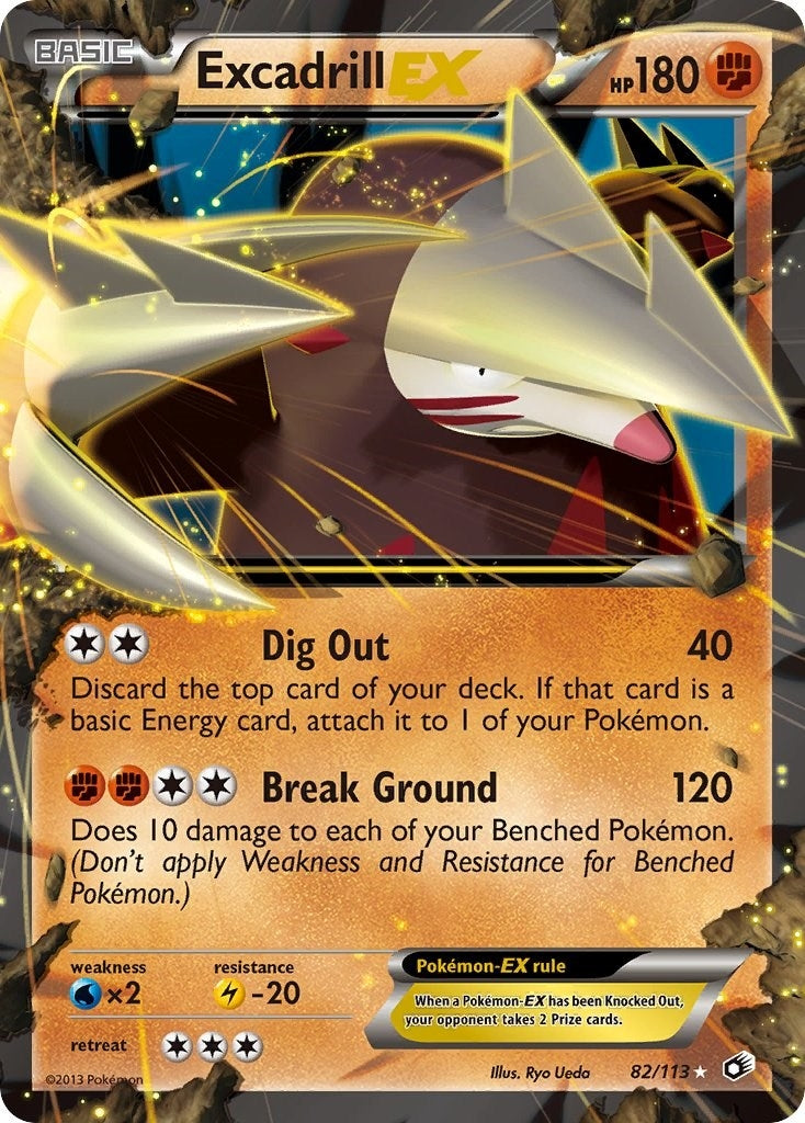 Image for Excadrill EX (82/113) (LTR) - Pokemon
