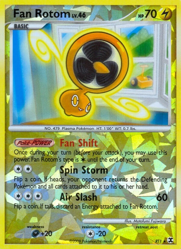 Image for Fan Rotom (RT1) (RR) - Pokemon