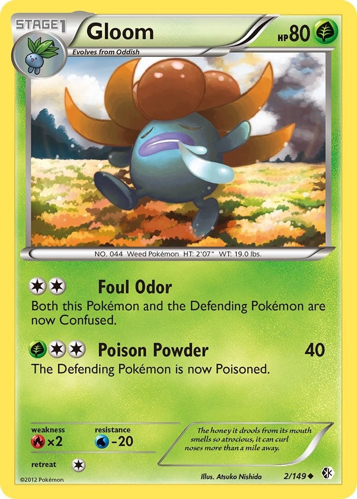 Image for Gloom (2/149) (BCR) - Pokemon