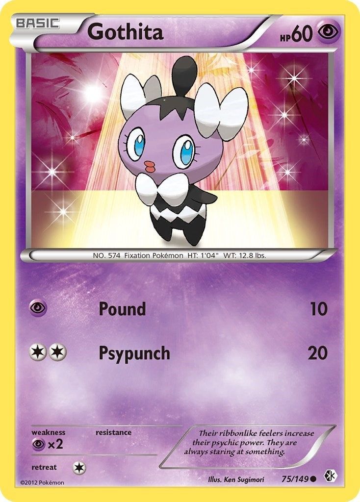Image for Gothita (75/149) (BCR) - Pokemon