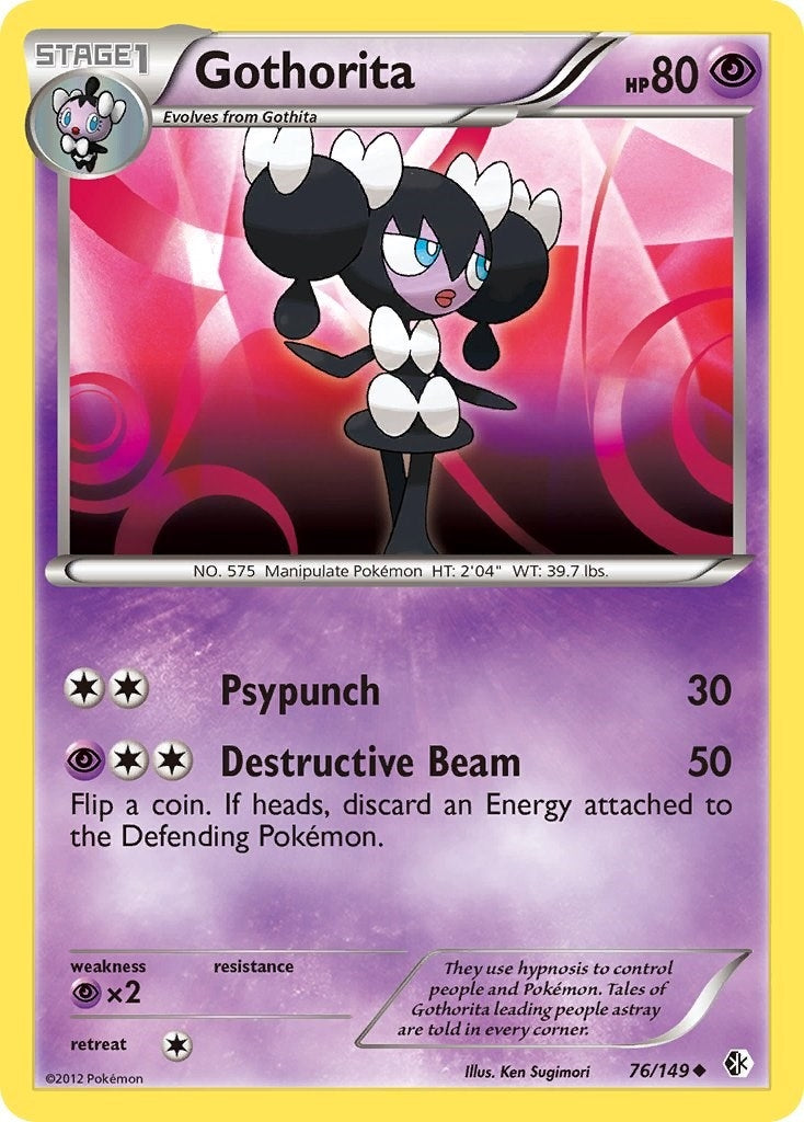 Image for Gothorita (76/149) (BCR) - Pokemon