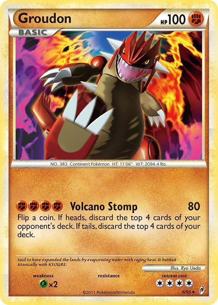 Image for Groudon (6/95) (CL) - Pokemon