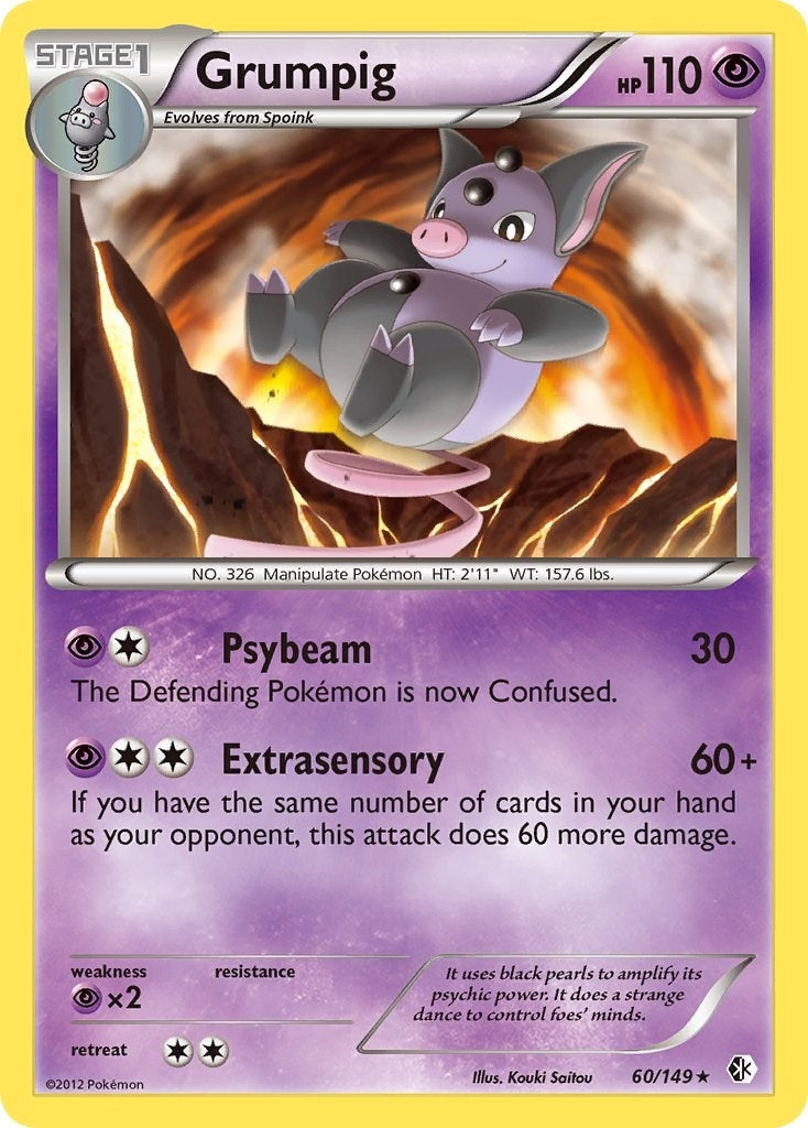 Image for Grumpig (60/149) (BCR) - Pokemon