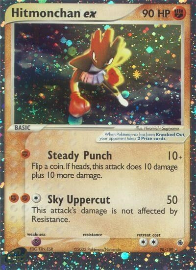 Image for Hitmonchan ex (98/109) (RS) - Pokemon