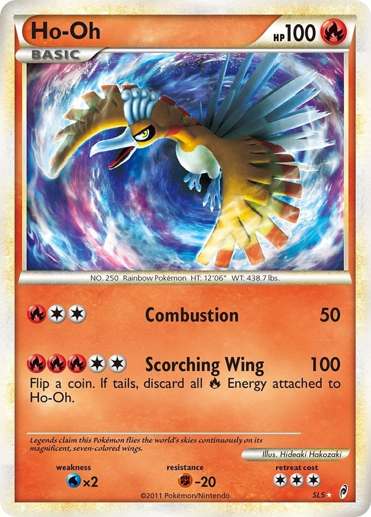 Image for Ho-Oh (Shiny) (SL5) (CL) - Pokemon
