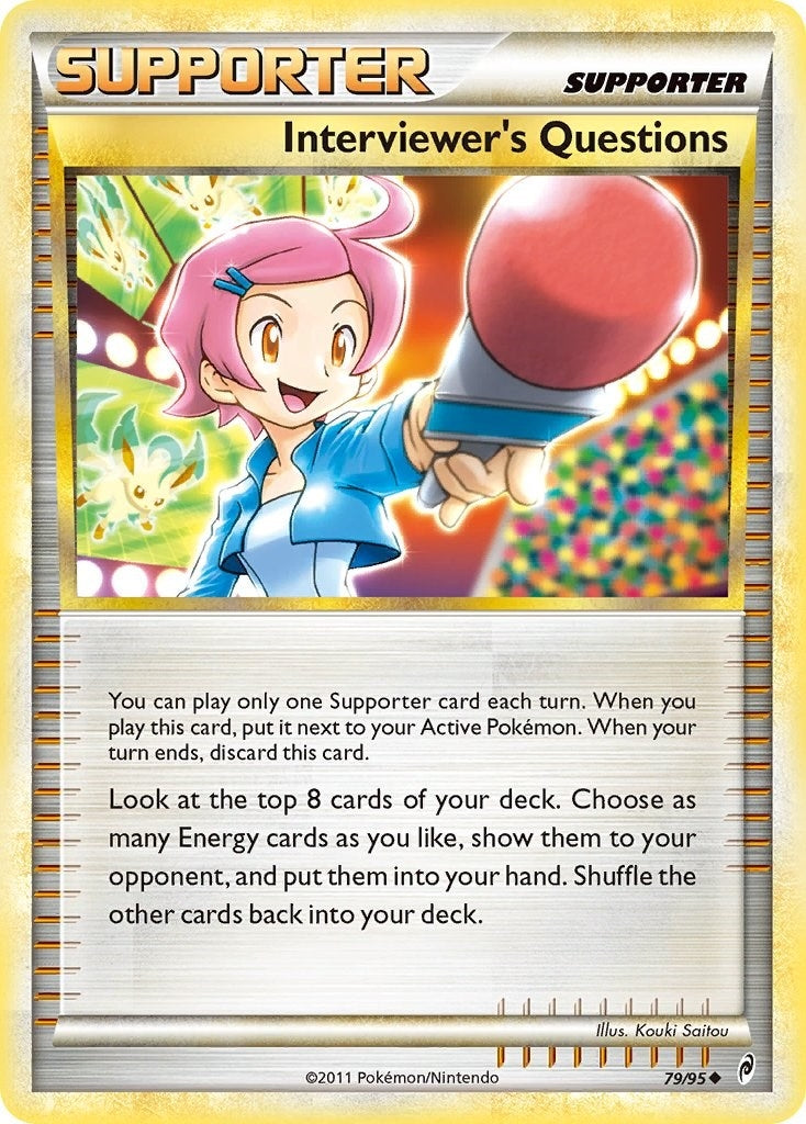 Image for Interviewer's Questions (79/95) (CL) - Pokemon