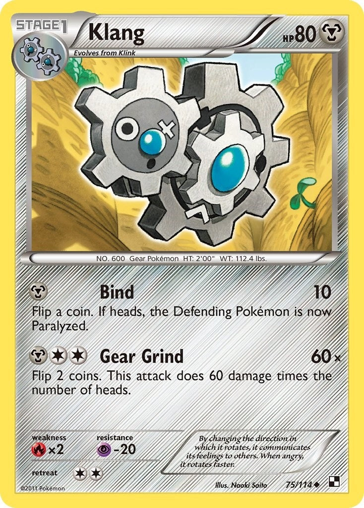 Image for Klang (75/114) (BLW) - Pokemon