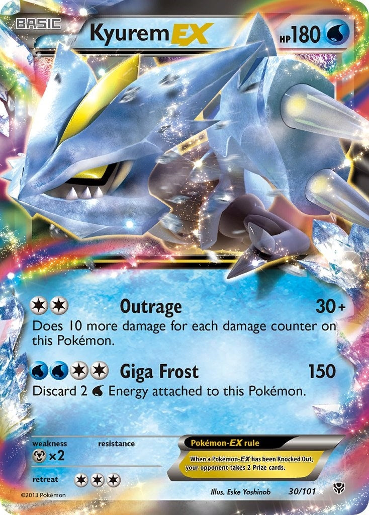 Image for Kyurem EX (30/101) (PLB) - Pokemon