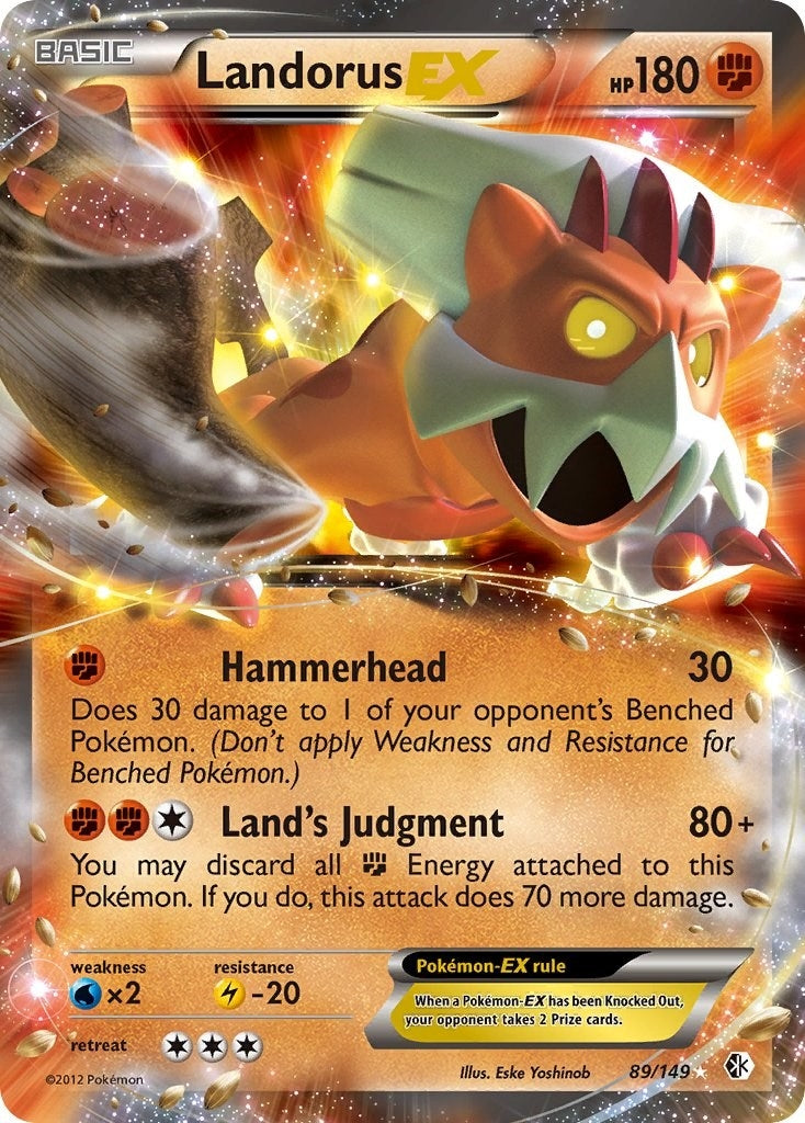 Image for Landorus EX (89/149) (BCR) - Pokemon