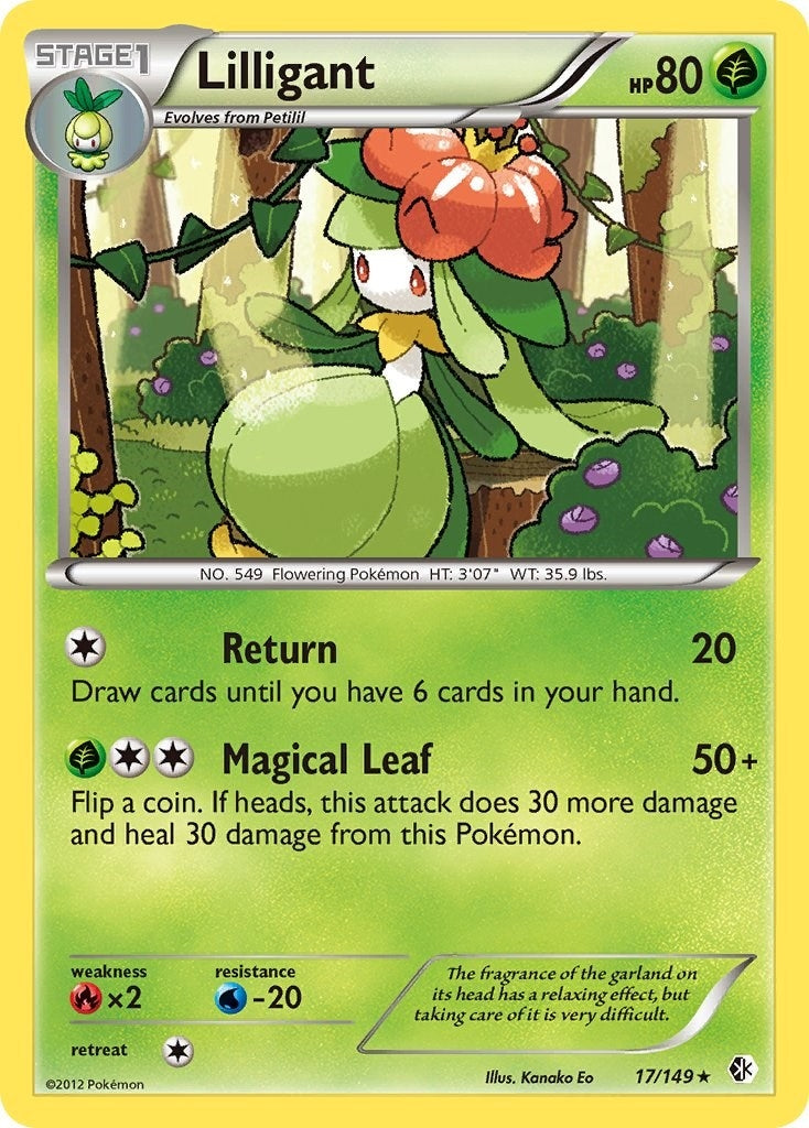 Image for Lilligant (17/149) (BCR) - Pokemon
