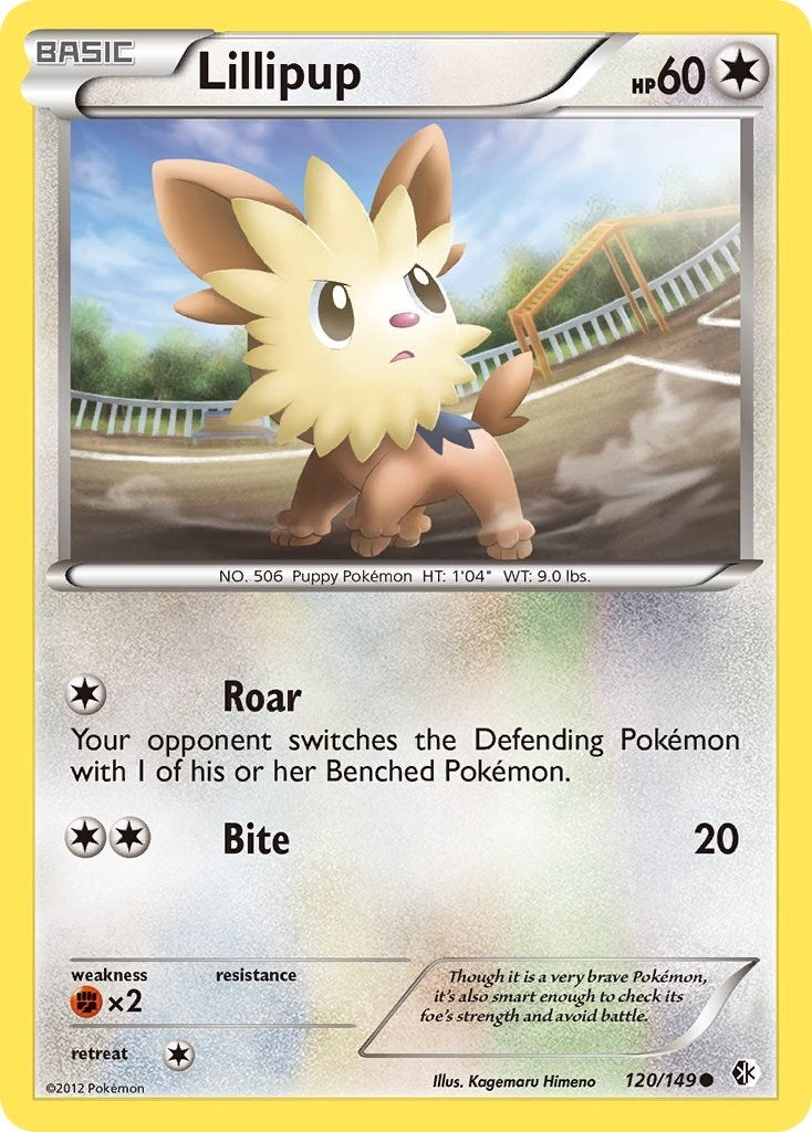 Image for Lillipup (120/149) (BCR) - Pokemon