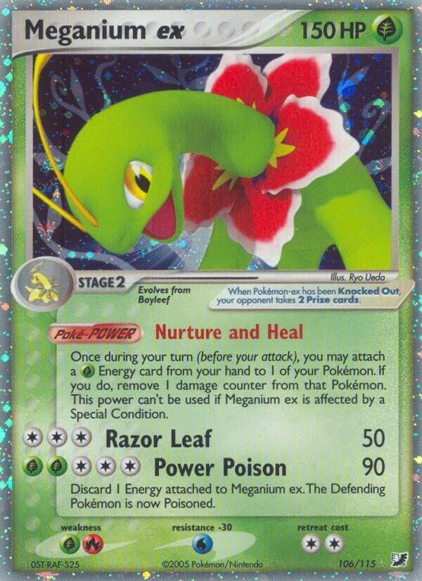 Image for Meganium ex (106/115) (UF) - Pokemon