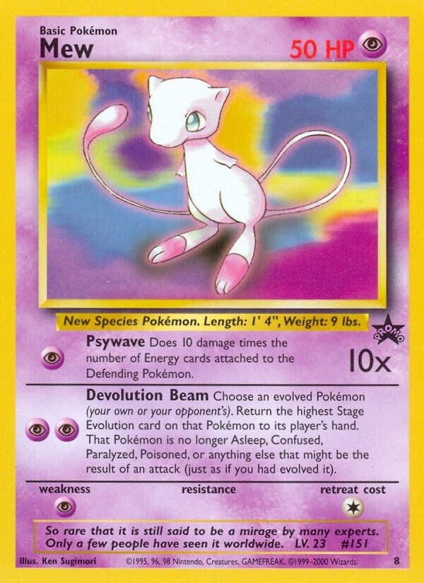 Image for Mew (8) (08/53) (PR) - Pokemon
