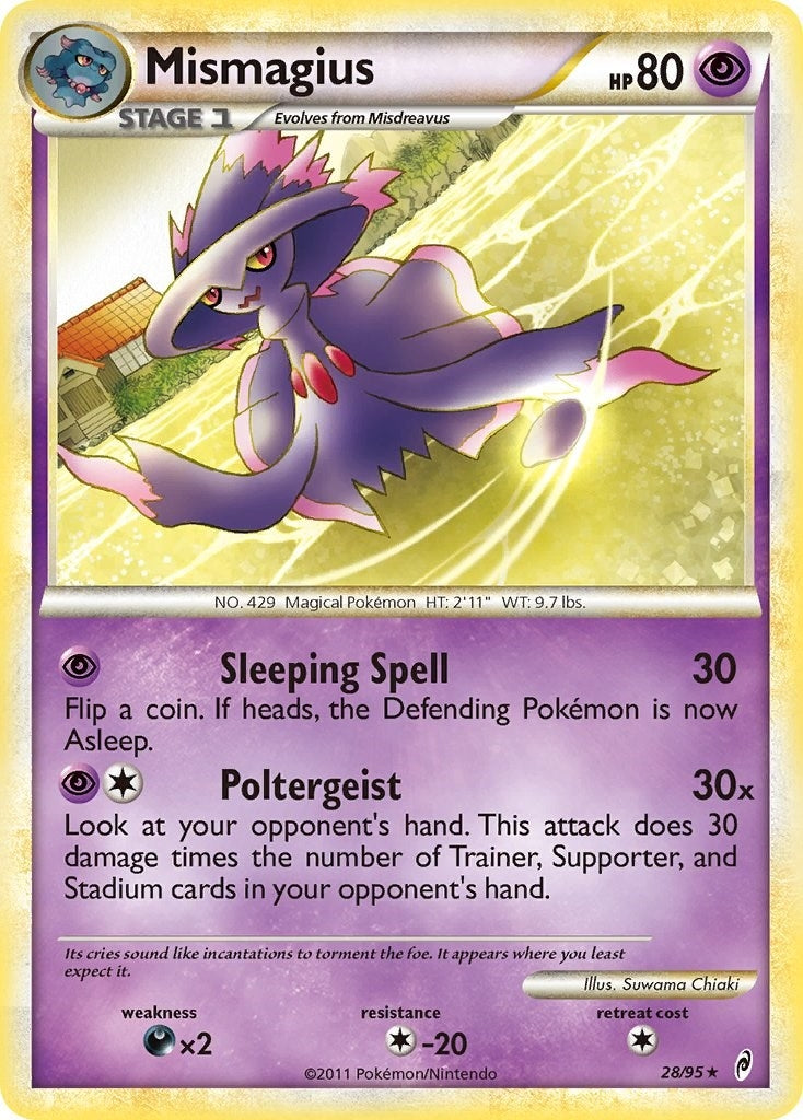 Image for Mismagius (28/95) (CL) - Pokemon