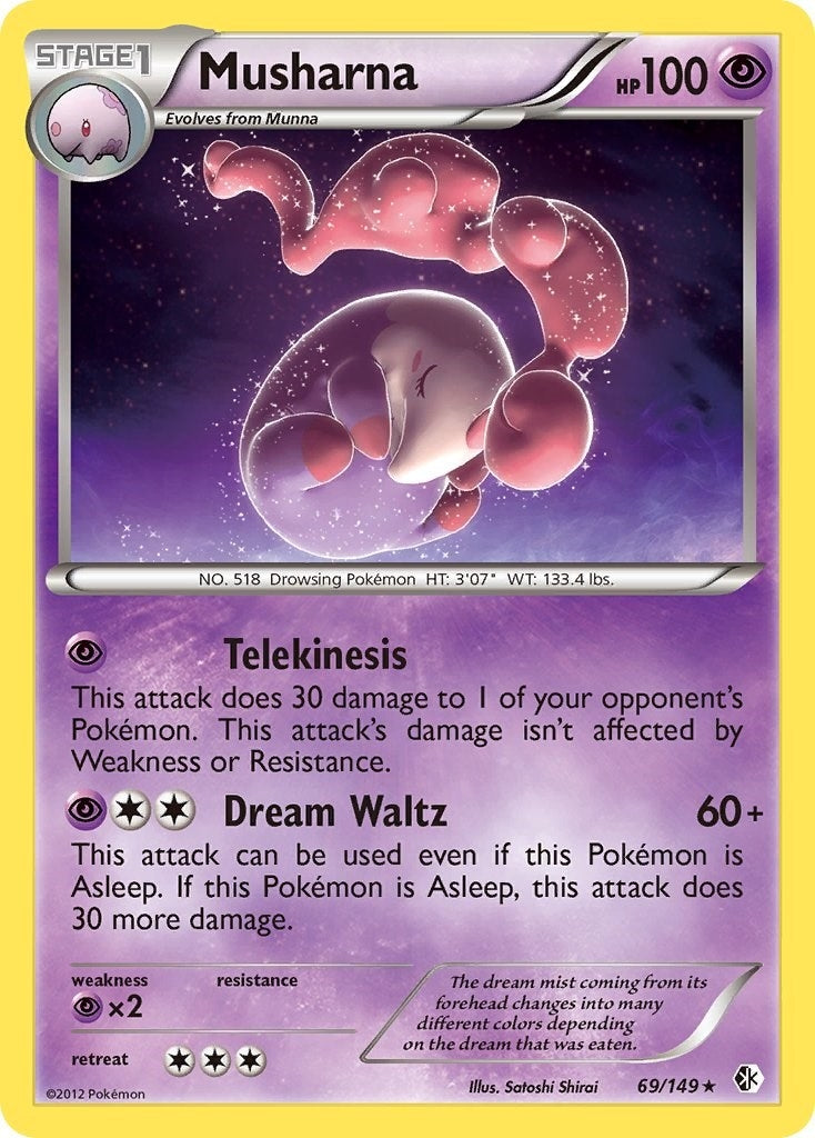 Image for Musharna (69/149) (BCR) - Pokemon