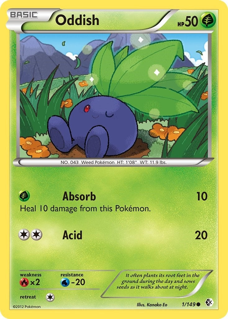 Image for Oddish (1/149) (BCR) - Pokemon