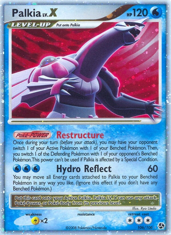 Image for Palkia LV.X (106/106) (GE) - Pokemon