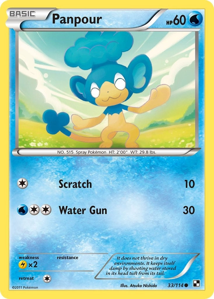 Image for Panpour (33/114) (BLW) - Pokemon