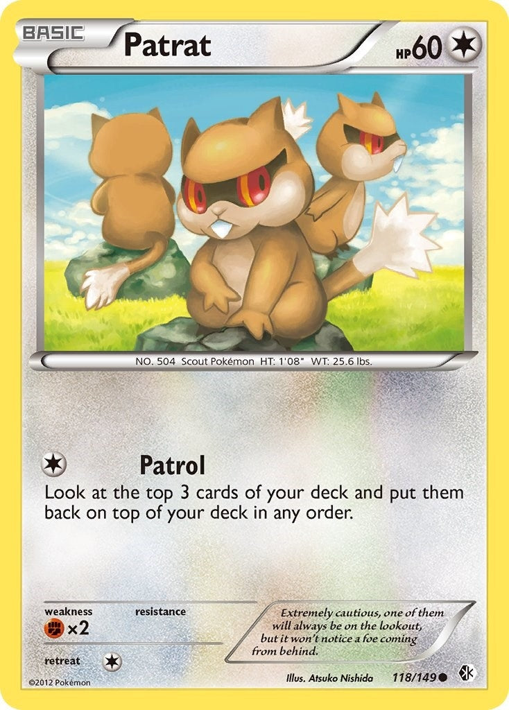 Image for Patrat (118/149) (BCR) - Pokemon
