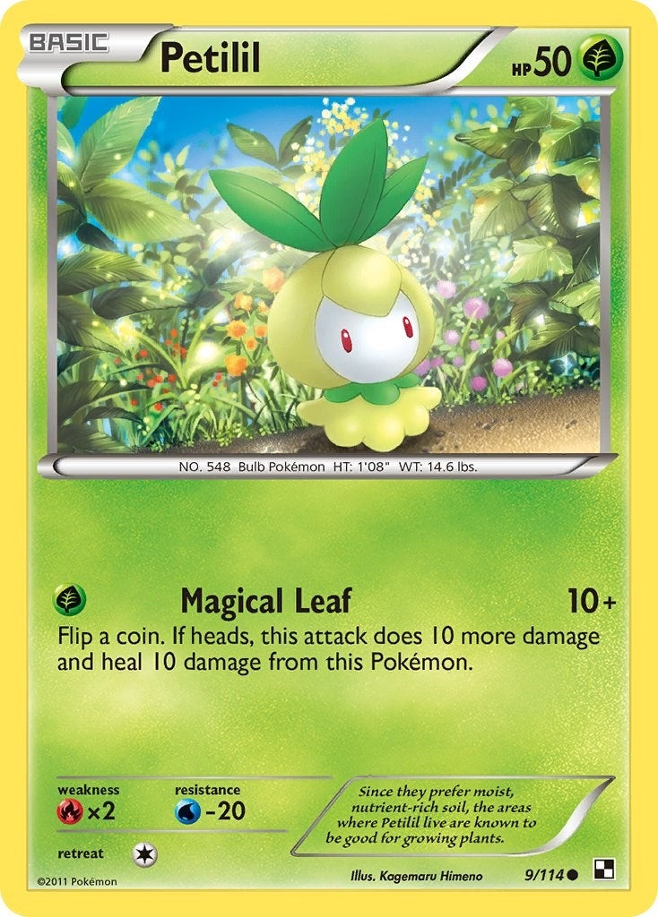 Image for Petilil (9/114) (BLW) - Pokemon