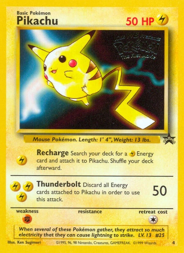 Image for Pikachu (Movie Promo) (04/53) (PR) - Pokemon