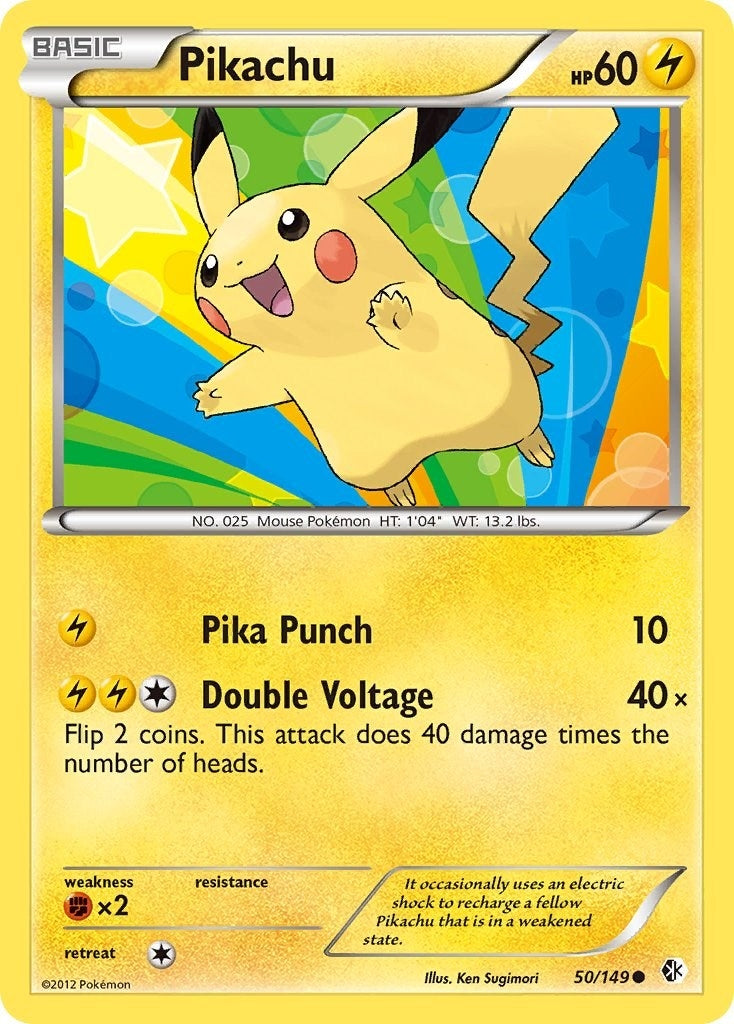 Image for Pikachu (50/149) (BCR) - Pokemon