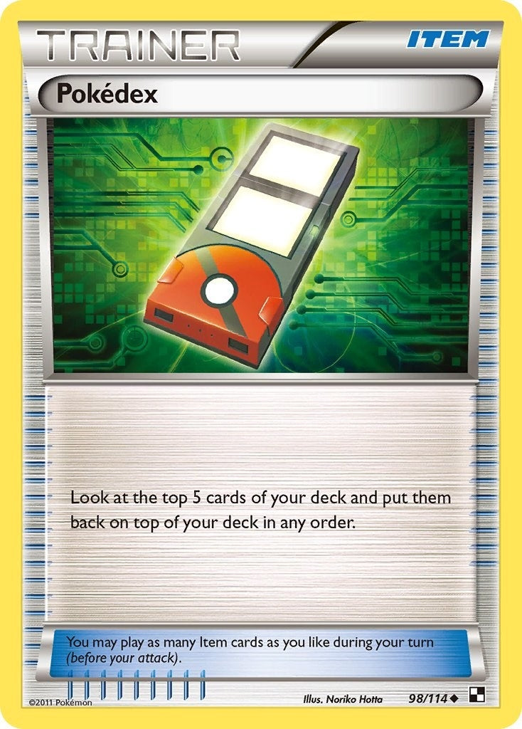 Image for Pokedex (98/114) (BLW) - Pokemon