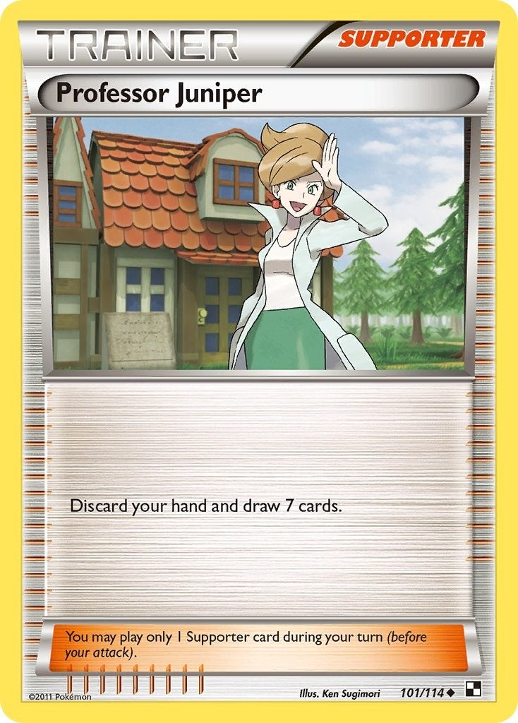 Image for Professor Juniper (101/114) (BLW) - Pokemon