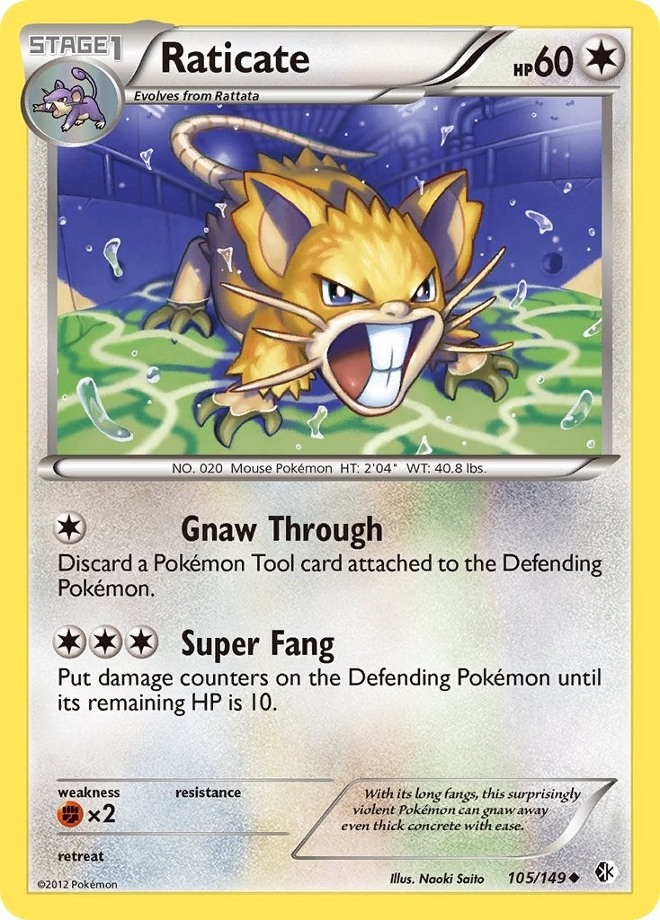 Image for Raticate (105/149) (BCR) - Pokemon