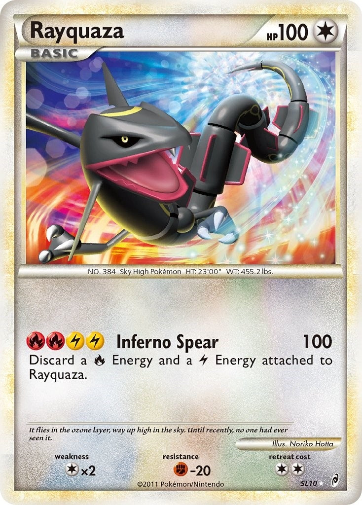 Image for Rayquaza (Shiny) (SL10) (CL) - Pokemon