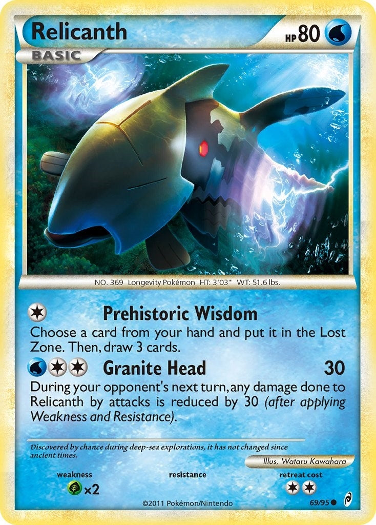 Image for Relicanth (69/95) (CL) - Pokemon
