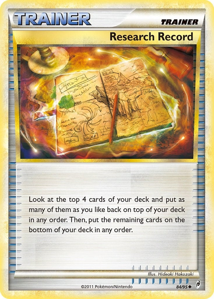 Image for Research Record (84/95) (CL) - Pokemon
