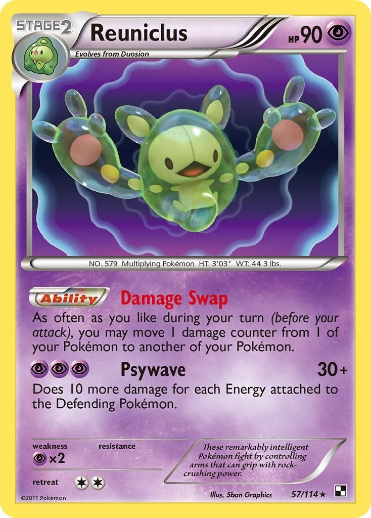 Image for Reuniclus (57/114) (BLW) - Pokemon
