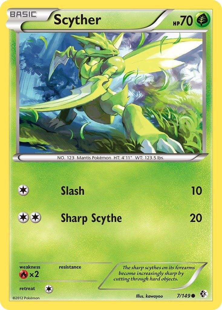 Image for Scyther (7/149) (BCR) - Pokemon